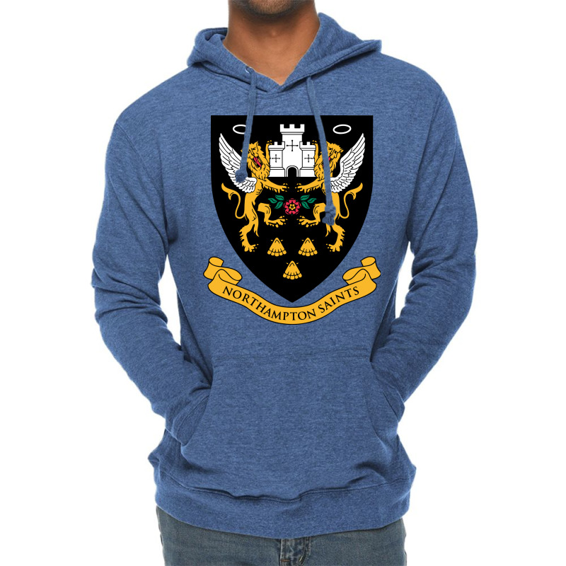 Northampton Saints Lightweight Hoodie by SomArt | Artistshot