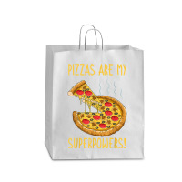 Pizza Superpower Slice Crust Neapolitan Pizzaiolo Pizzeria Queen Paper Bag - 16 X 6 X 19 1/4 | Artistshot