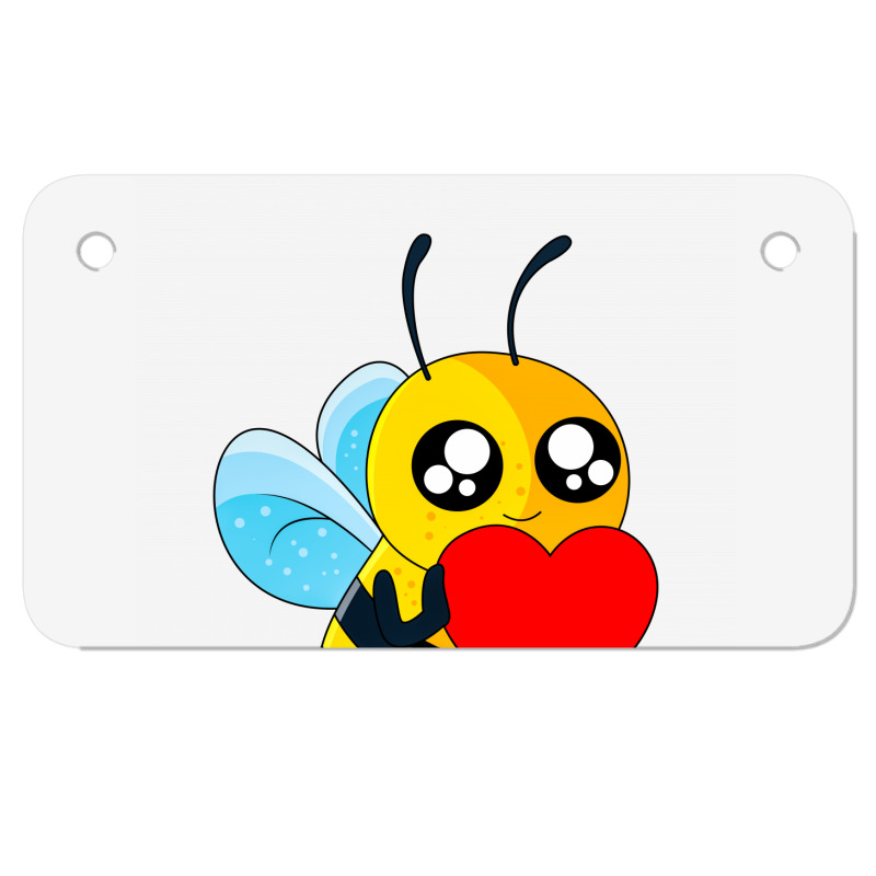 Honey Bee Motorcycle License Plate | Artistshot