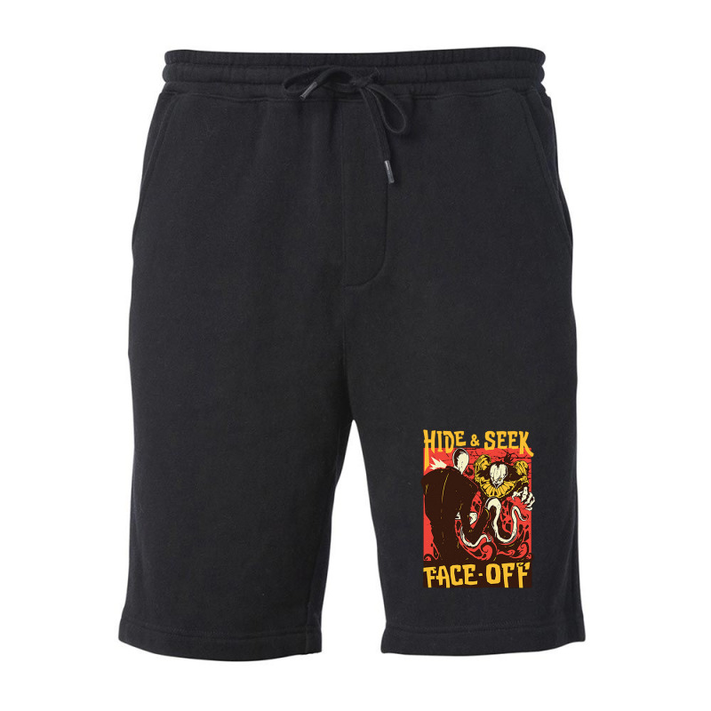 Hide & Seek – Face Off Fleece Short by CUSER3949 | Artistshot