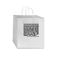 Christmas Vacation Quote; "wheres The Tylenol" Star Paper Bag - 13 X 7 X 13 | Artistshot