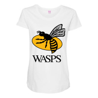 Wasps Maternity Scoop Neck T-shirt | Artistshot