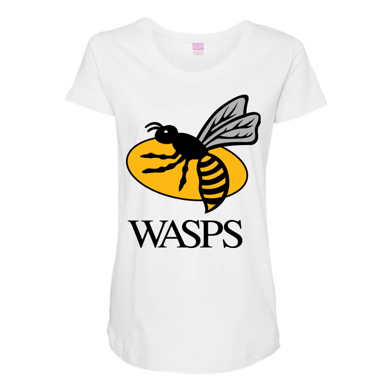 Wasps Maternity Scoop Neck T-shirt by SomArt | Artistshot