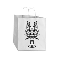 Crustaceancore For Ocean And Animal Lovers Sea Life Take Out Paper Bag - 14 X 10 X 15 1/2 | Artistshot