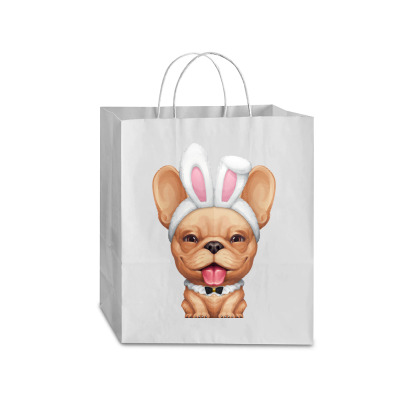 French Bulldog Frenchie Dog In The Guise Of An Easter Bunny Frenchies ...