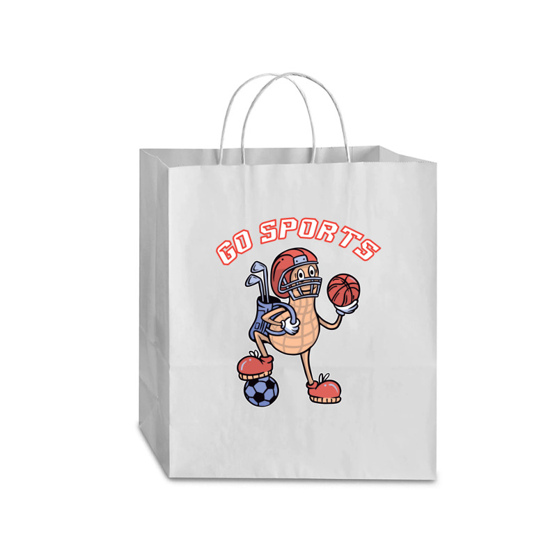 Sport Peanut Traveler Paper Bag -13 X 6 X 15 3/4 | Artistshot