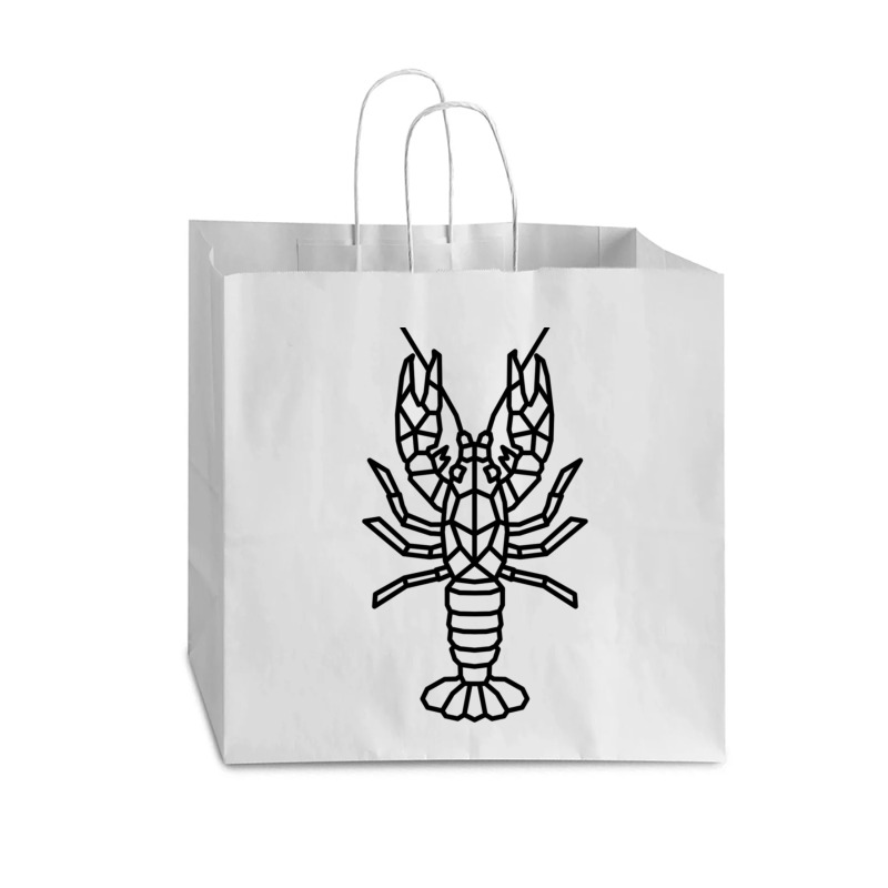 Crustaceancore For Ocean And Animal Lovers Sea Life Vogue Paper Bag - 16 X 6 X 12 | Artistshot