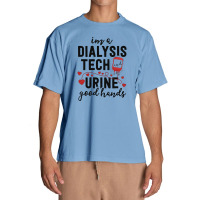 Dialysis Tech Gifts Women Funny Nurse Pun Urine Good Hands Urban Heavy T-shirt | Artistshot