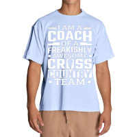 I Am A Coach Cross Country Team Track And Field Running Pullover Urban Heavy T-shirt | Artistshot