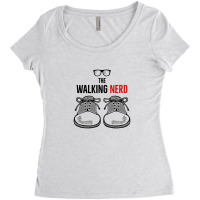 Walking Nerd Women's Triblend Scoop T-shirt | Artistshot