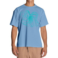 Vintage Octopus Cool Retro Marine Biologist Ocean Sea Life Tank Top Urban Heavy T-shirt | Artistshot