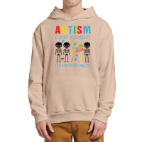 Autism Is Not A Disability It's A Different Ability Urban Pullover Hoodie | Artistshot