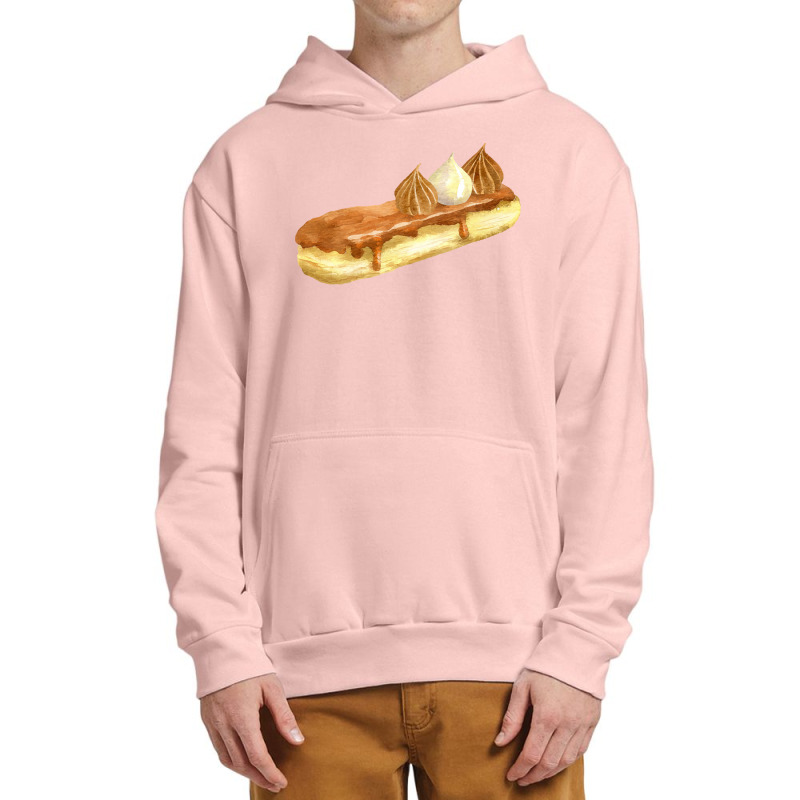 Caramel Eclair T  Shirt Salted Caramel Eclair With Meringue Toppings T Urban Pullover Hoodie | Artistshot