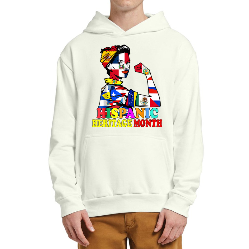 National Hispanic Heritage Month Proud Dominica Latino Women T Shirt Urban Pullover Hoodie by belewomritans | Artistshot