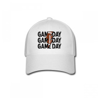 Vintage Game Day Football Lightning Bolt Funny Team Sport Baseball Cap | Artistshot