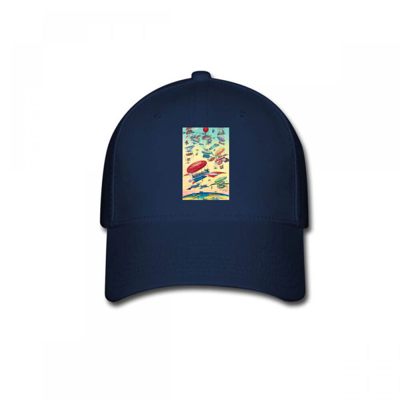 Openings-of-the-panama-canals- Baseball Cap by cm-arts | Artistshot