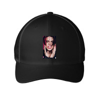 Smile Red Hair Yb Mesh Cap | Artistshot