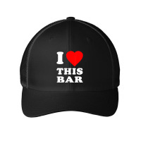 I Love This Bar Mesh Cap | Artistshot