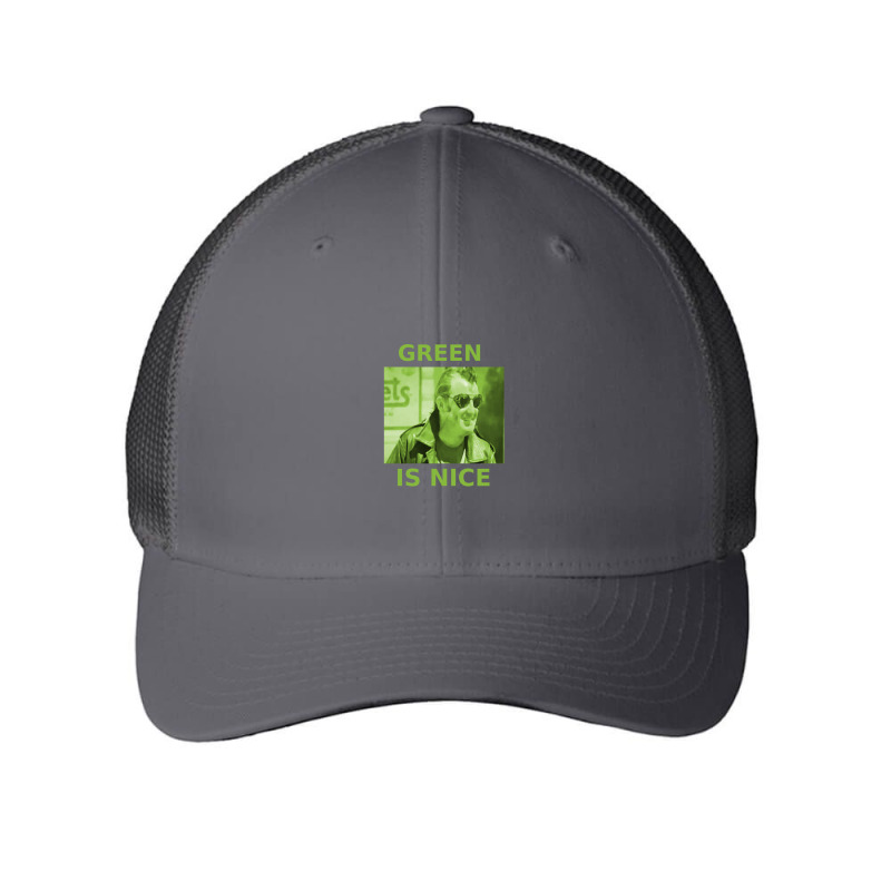 Running On Empty &amp;quot;green Is Nice&amp;quot; Mesh cap by EllaineRamshur | Artistshot