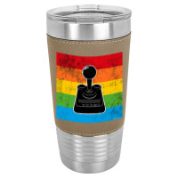 Sevensquared The C64 Joystick Leatherette Tumbler | Artistshot