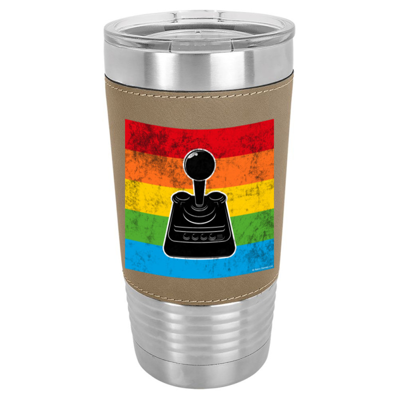 Sevensquared The C64 Joystick Leatherette Tumbler | Artistshot