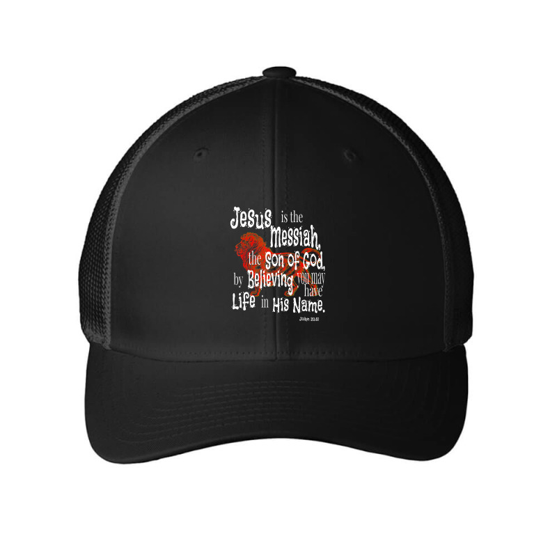 John 2031 Wild Vbs Jesus Is Messiah Mesh cap by thangdinhsinhelf | Artistshot