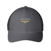 Fly Naval Aviator Classic Naval Officer Pilot Wing Navy Sweatshirt Mesh Cap | Artistshot