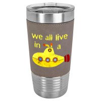 Yellow Submarine, The Yellow Submarine, Yellow, Submarine Leatherette Tumbler | Artistshot