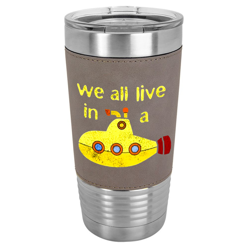 Yellow Submarine, The Yellow Submarine, Yellow, Submarine Leatherette Tumbler | Artistshot