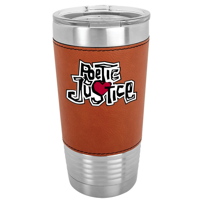 Womens Poetic Justice From Old School Hiphop V Neck T Shirt Leatherette Tumbler | Artistshot