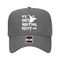 My Ghost Hunting Buddy For A Paranormal Investigator Pullover Hoodie Adjustable Baseball Cap | Artistshot