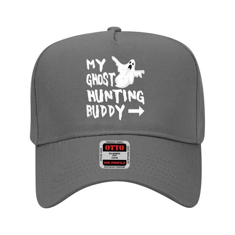 My Ghost Hunting Buddy For A Paranormal Investigator Pullover Hoodie Adjustable Baseball Cap by darelychilcoat1989 | Artistshot