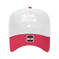 Paranormal Investigator For Ghost Hunting T Shirt Adjustable Baseball Cap | Artistshot