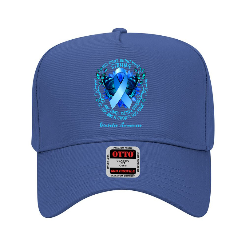 Diabetes Diabetic Her Fight Is My Fight T1d T2d 129 Diabetes Awareness Adjustable Baseball Cap by offensejuggler | Artistshot