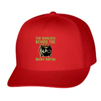 The Warlock Behind The Baby Brew, Halloween New Dad To Be T Shirt Trucker Cap | Artistshot