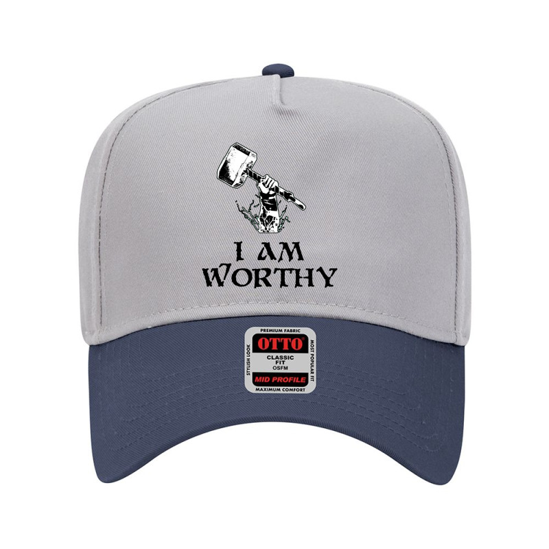 I Am Worthy Adjustable Baseball Cap | Artistshot