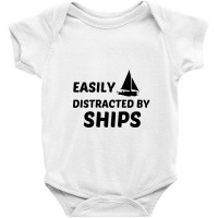 Ships Easily Distracted Baby Bodysuit | Artistshot