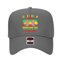 Juneteenth Gifts T  Shirt Juneteenth This Becomes My Fight To Continue Adjustable Baseball Cap | Artistshot