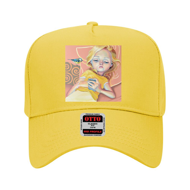 Giclee - Little Voice Adjustable Baseball Cap | Artistshot