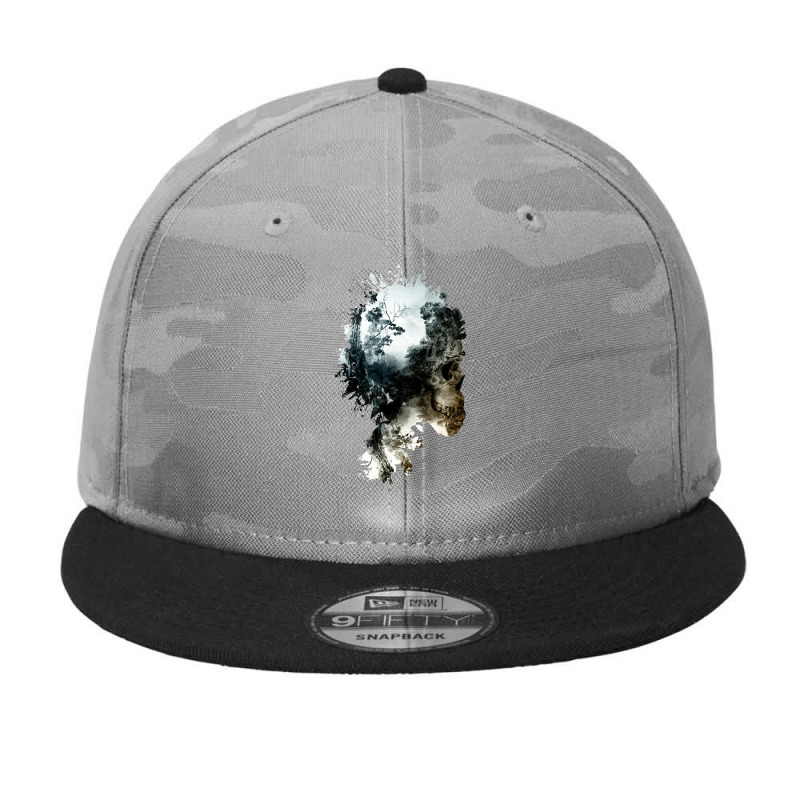 Skull Metamorphosis, Skull Metamorphosis Vintage, Skull Metamorphosis  Camo Snapback by SHPONYDS | Artistshot