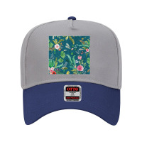 Paradisio Floral Adjustable Baseball Cap | Artistshot