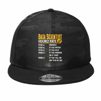 Data Scientist Hourly Rate   Funny Data Analytics Camo Snapback | Artistshot