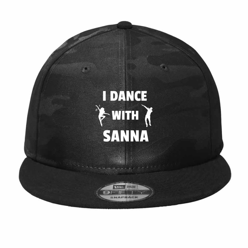 I Dance With Sanna Marin Camo Snapback by STEVEHICKS | Artistshot