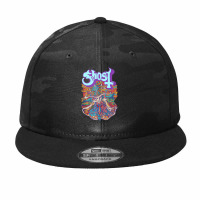 Ghost Seven Inches Of Satanic Panic Camo Snapback | Artistshot