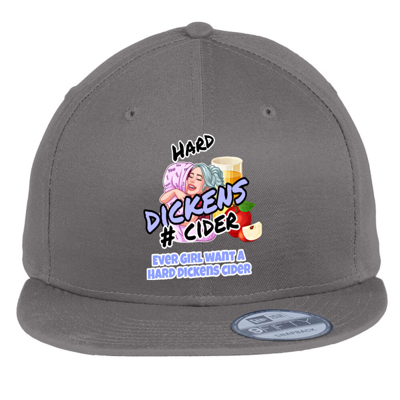 Dickens Cider Active Flat Bill Snapback Cap by cm-arts | Artistshot