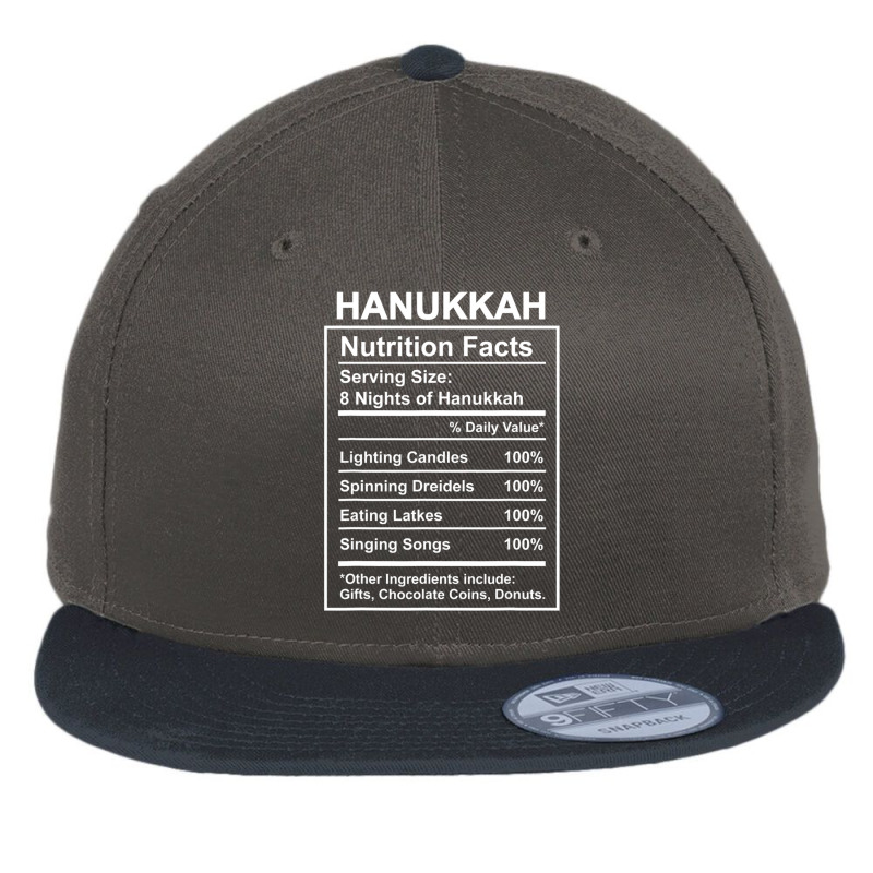 Funny Hanukkah 2021 Nutrition Facts For Women Jewish Holiday Flat Bill Snapback Cap | Artistshot