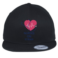 Nurses On Strike  (8) Flat Bill Snapback Cap | Artistshot