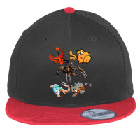 Crustaceancore Ocean Lovers Sea Life Animal Lovers 4 Flat Bill Snapback Cap | Artistshot