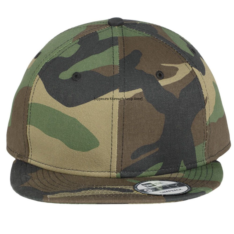 [appears Through Trap Door] Flat Bill Snapback Cap | Artistshot