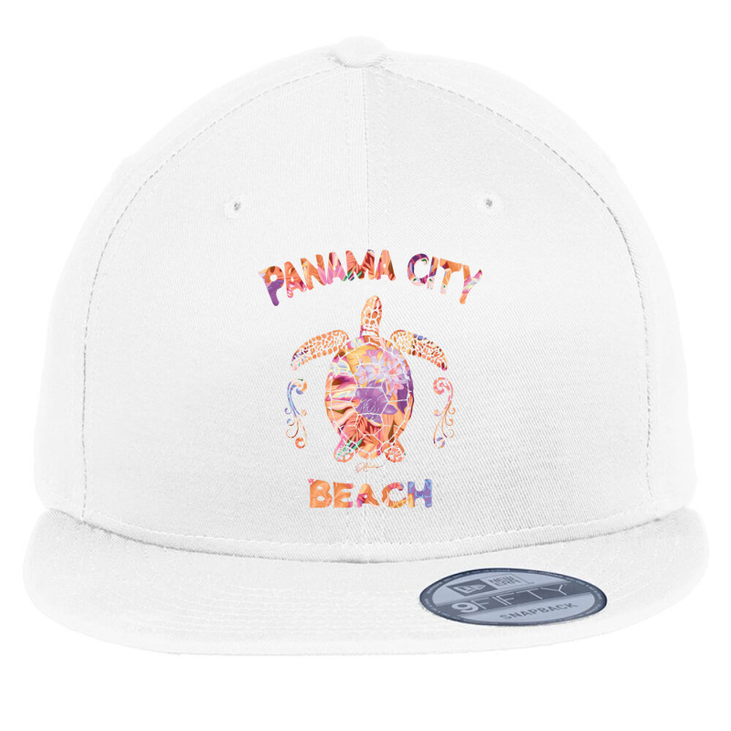 Jcombs Panama City Beach, Florida, Sea Turtle Pullover Hoodie Flat Bill Snapback Cap by cm-arts | Artistshot